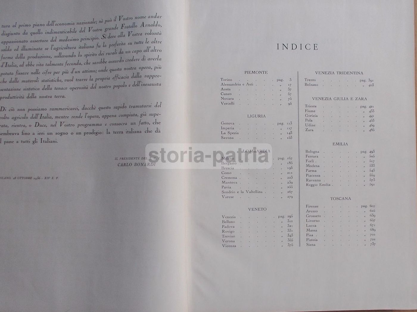 Il Volto Agricolo d'Italia. Marescalchi, TCI, 1936 1938 (2 Volumi)