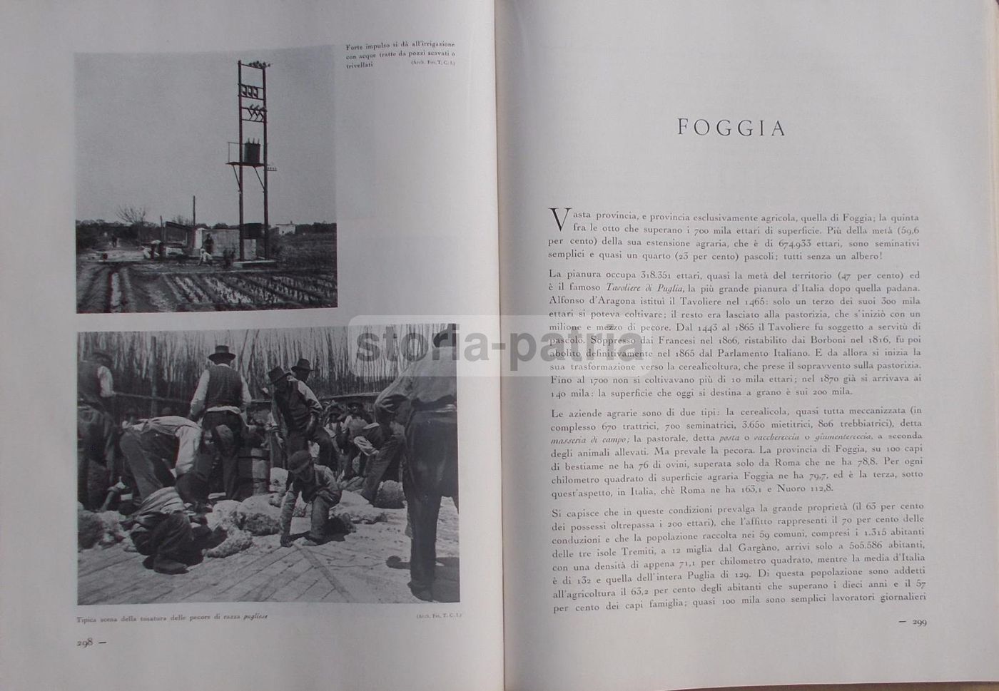Il Volto Agricolo d'Italia. Marescalchi, TCI, 1936 1938 (2 Volumi)