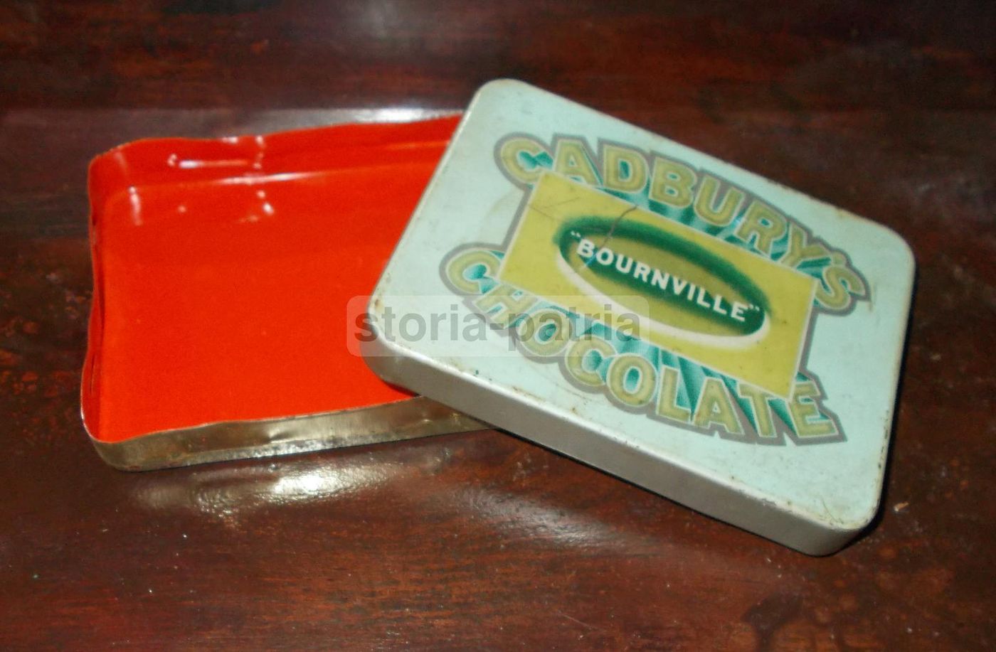 Scatola In Latta Pubblicitaria Cadbury'S Bournville