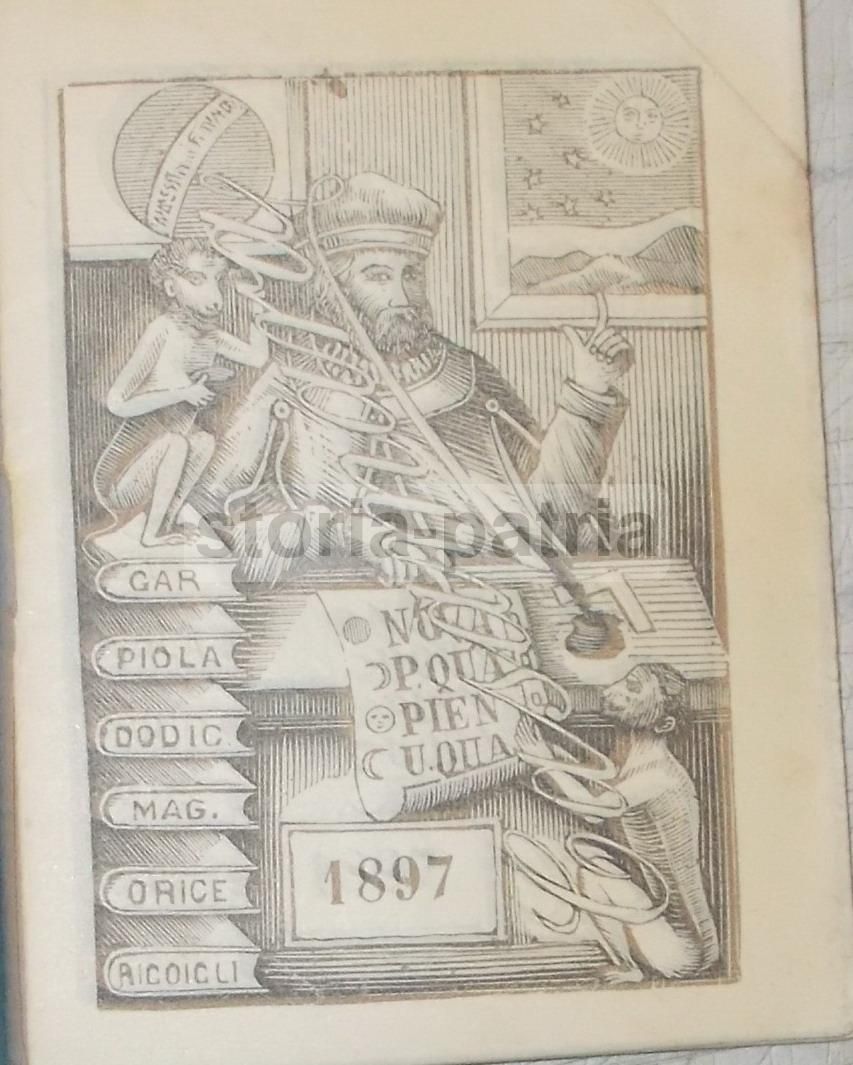 Almanacco Universale Del Gran Pescatore Di Chiaravalle 1897, Genova