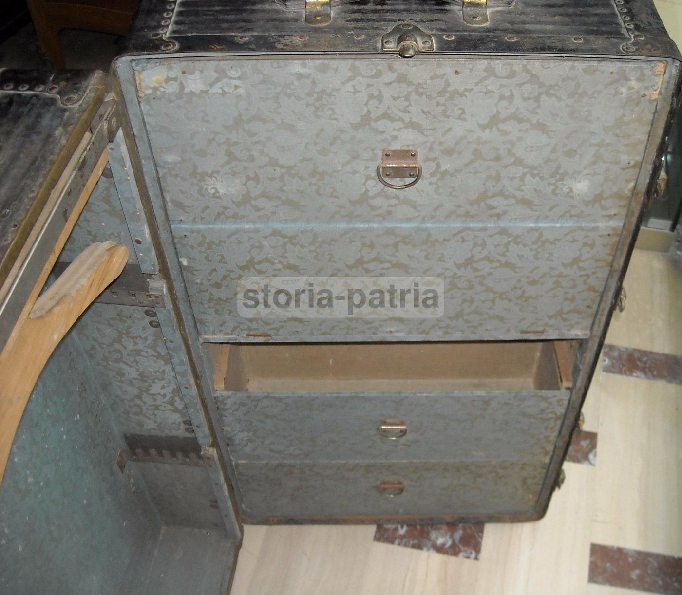 Valigia Armadio Henry Lissa New York Primi '900 Originale