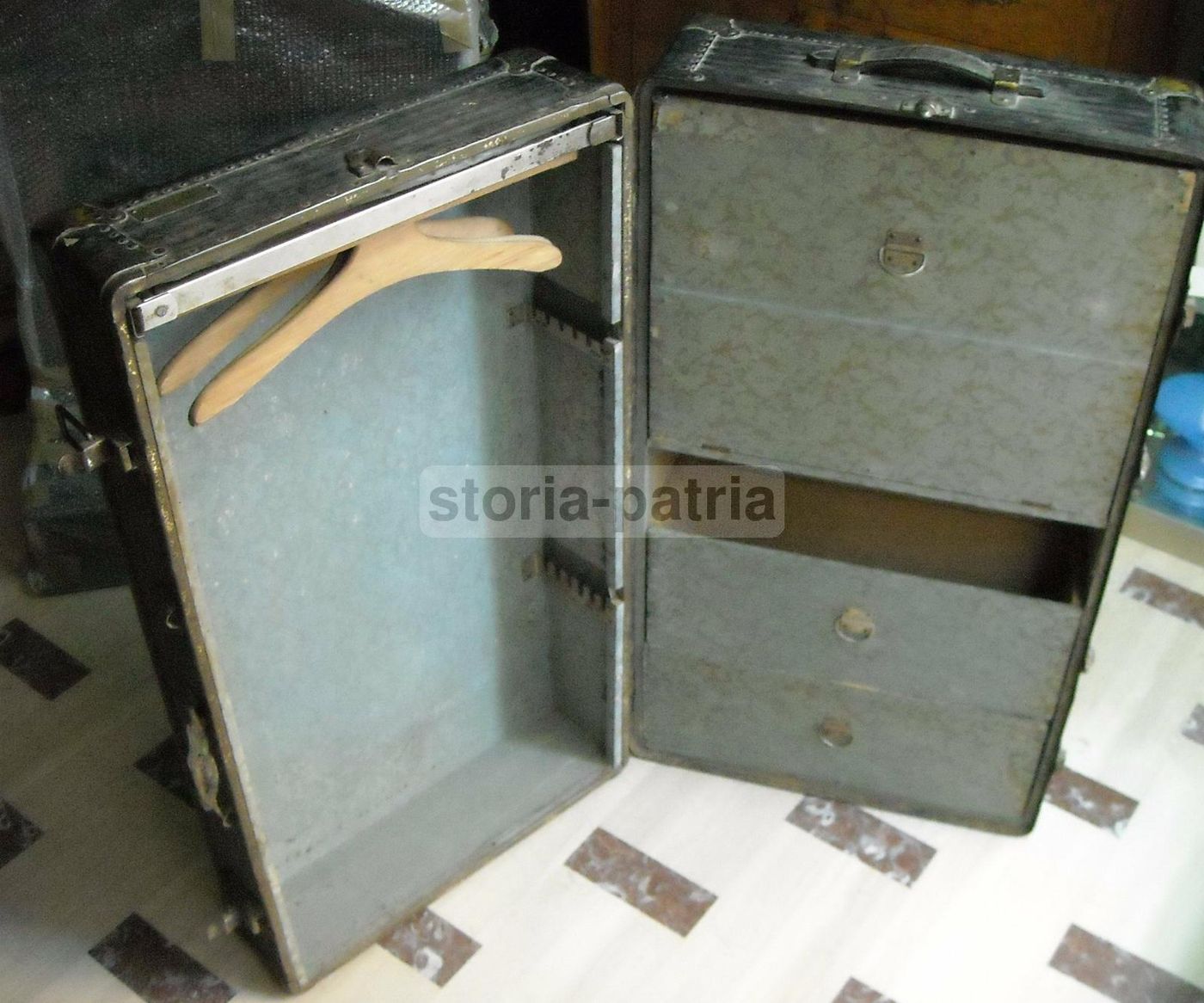 Valigia Armadio Henry Lissa New York Primi '900 Originale