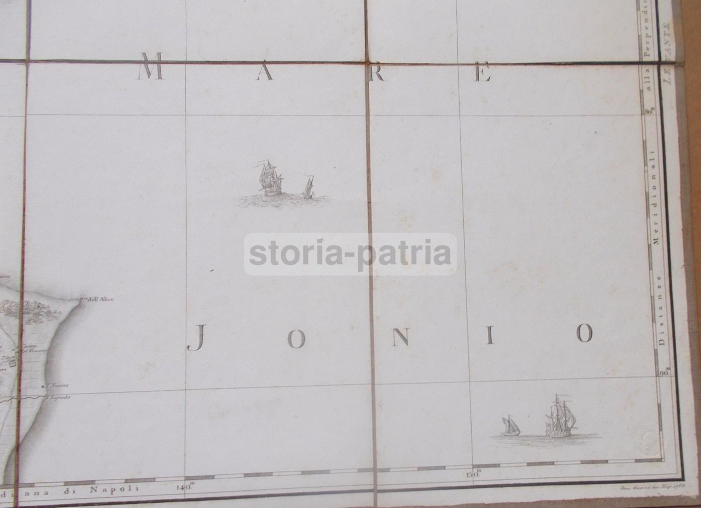 Mappa Antica Della Calabria Citeriore, Rizzi Zannoni, 1788