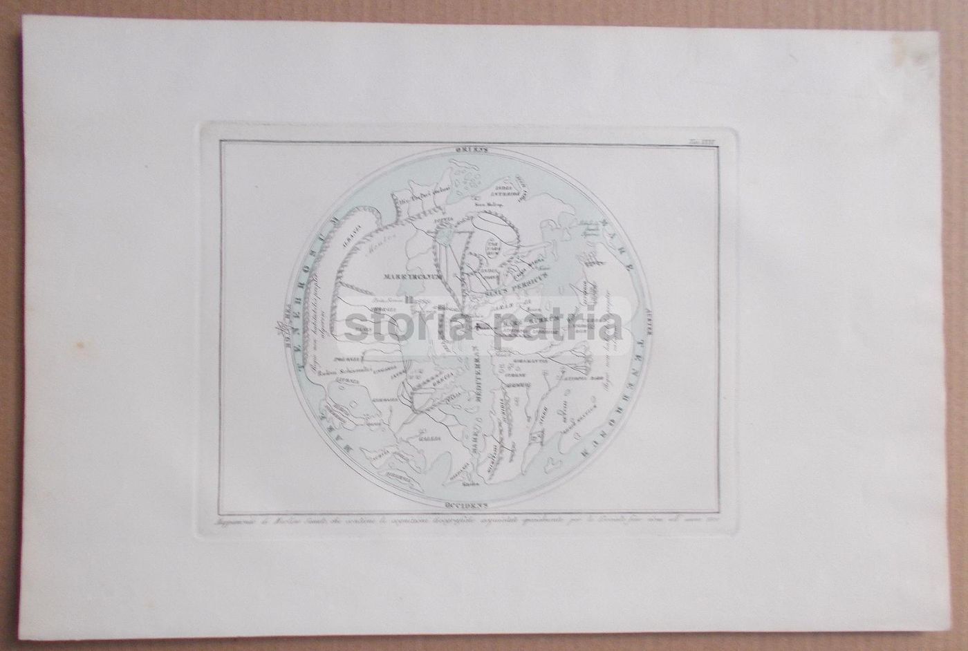 Mappamondo Di Martino Sanuto. Conoscenze Geografiche Dell'Epoca Delle Crociate