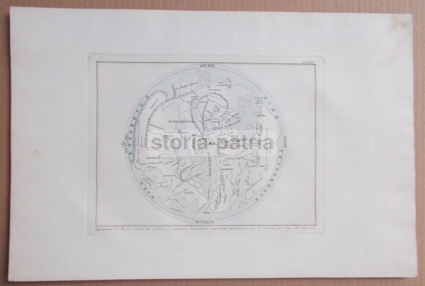 Mappamondo Di Martino Sanuto. Conoscenze Geografiche Dell'Epoca Delle Crociate
