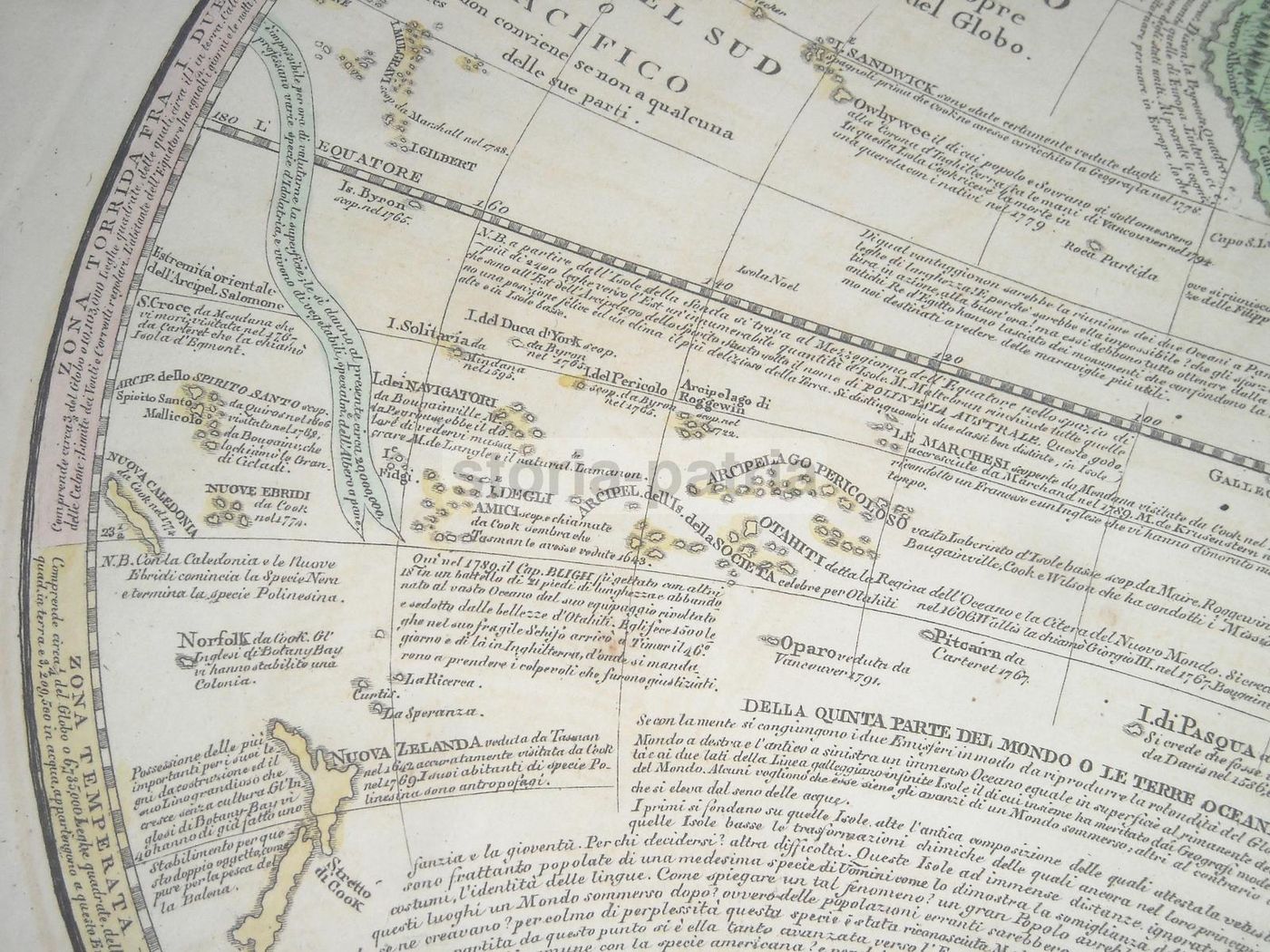 Mappamondo Istorico 1813, Molini Landi E C., Firenze