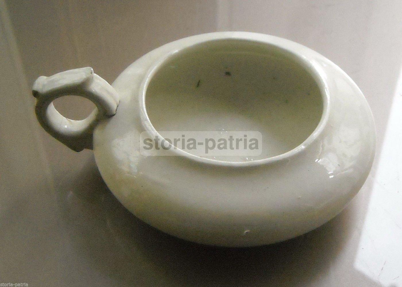 Antico Soprammobile In Ceramica S.C. Richard, Fine XIX Secolo