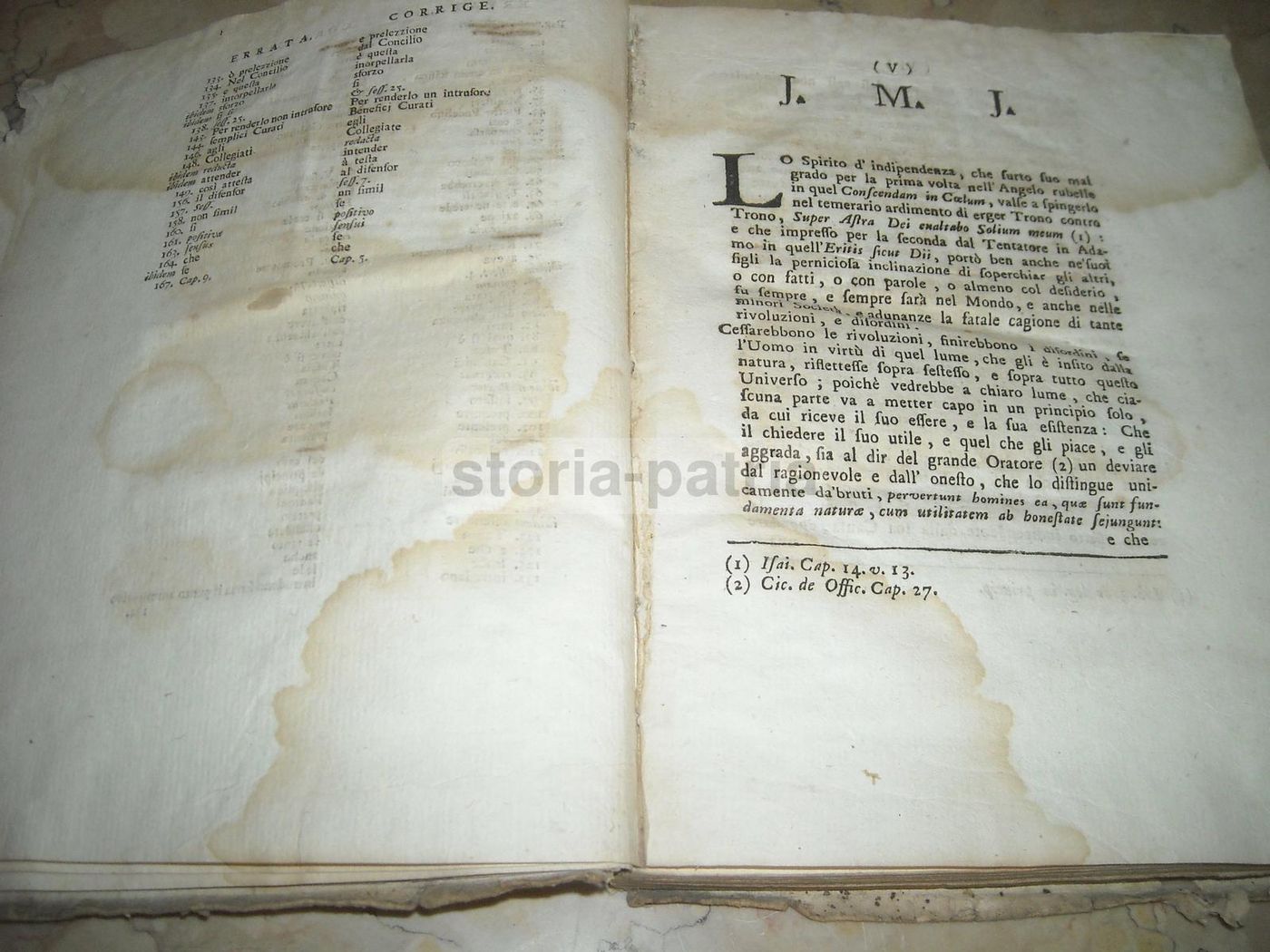 Controversia Giuridica Vescovo Nusco Montella Leone X 1767 Napoli