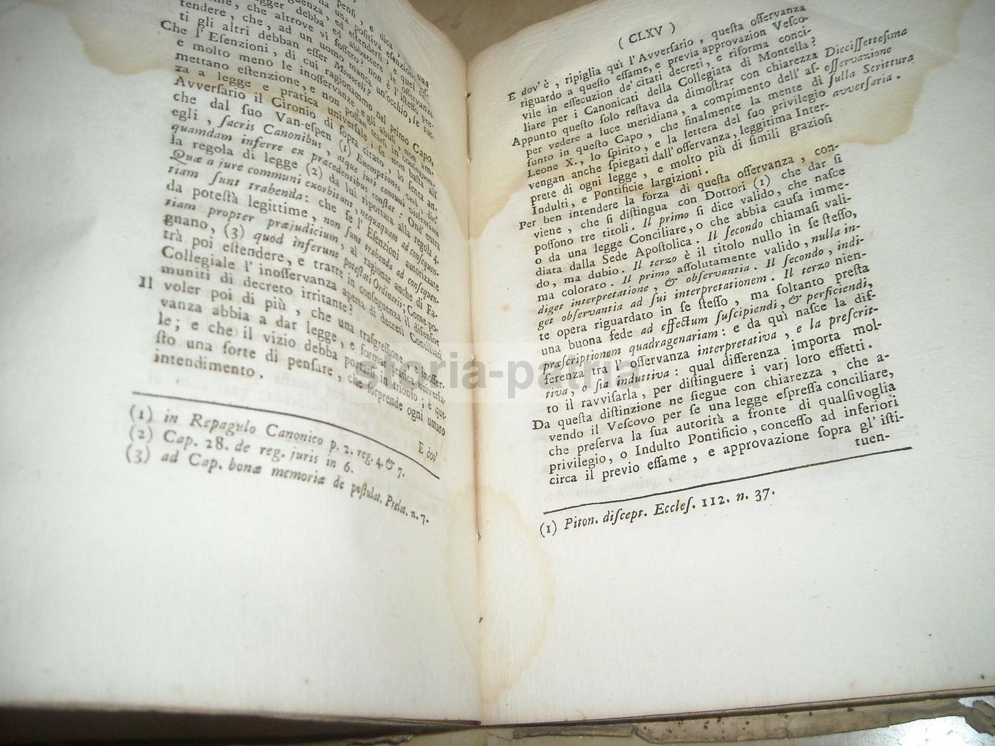 Controversia Giuridica Vescovo Nusco Montella Leone X 1767 Napoli