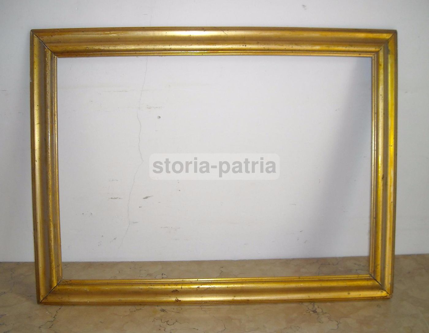 Cornice Antica Dorata Fine '800 Primo '900 Per Dipinti E Specchi
