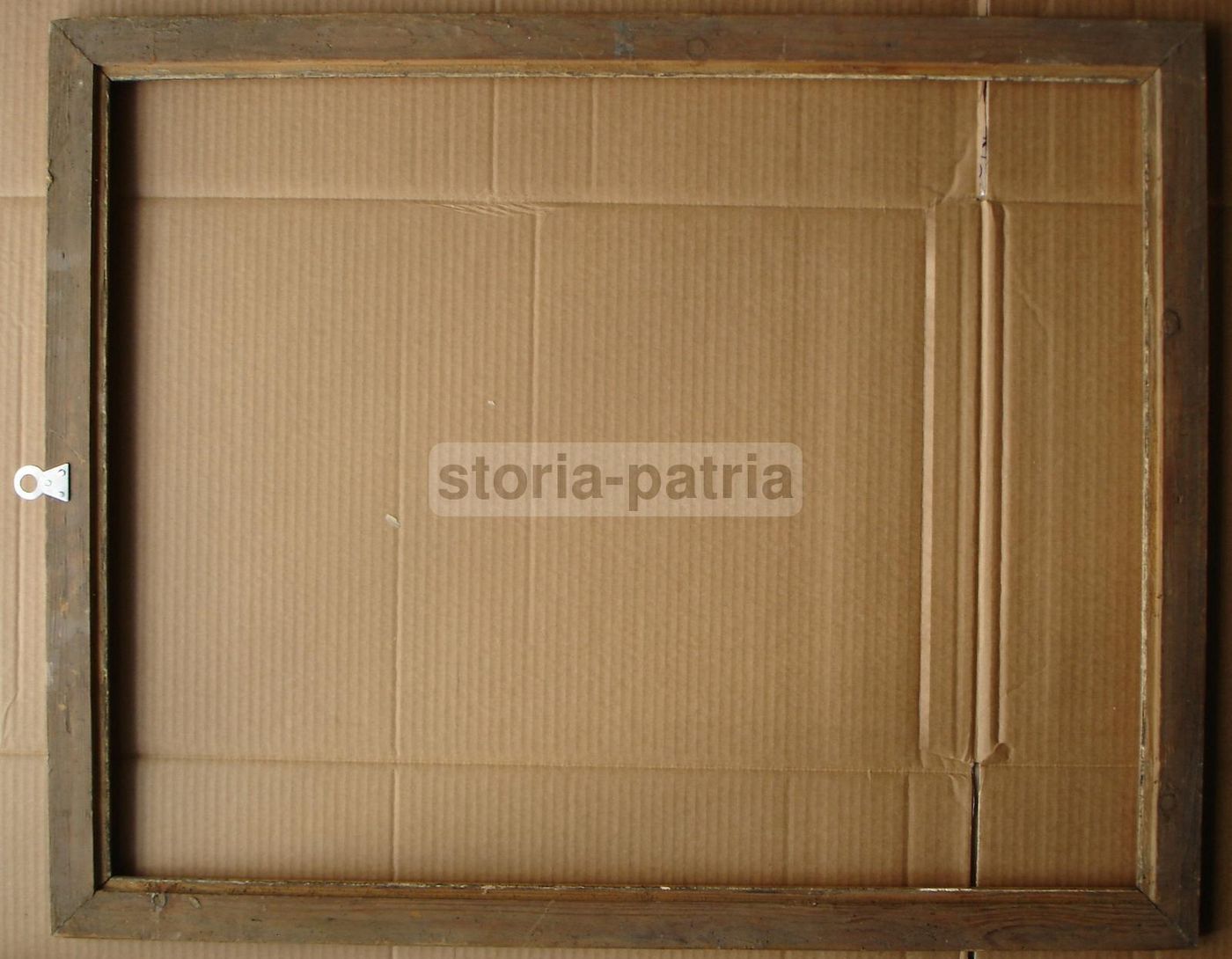 Cornice Antica In Legno Dorato A Mecca, Fine '800   Inizio '900, 81,5x65 Cm
