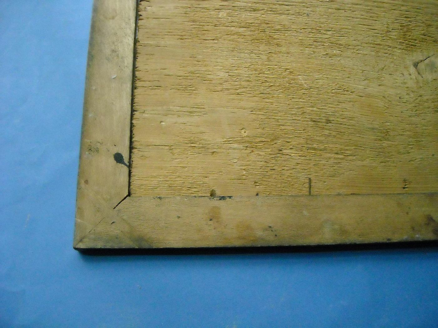 Cornice Antica In Legno Ebanizzato, Metà XIX Secolo