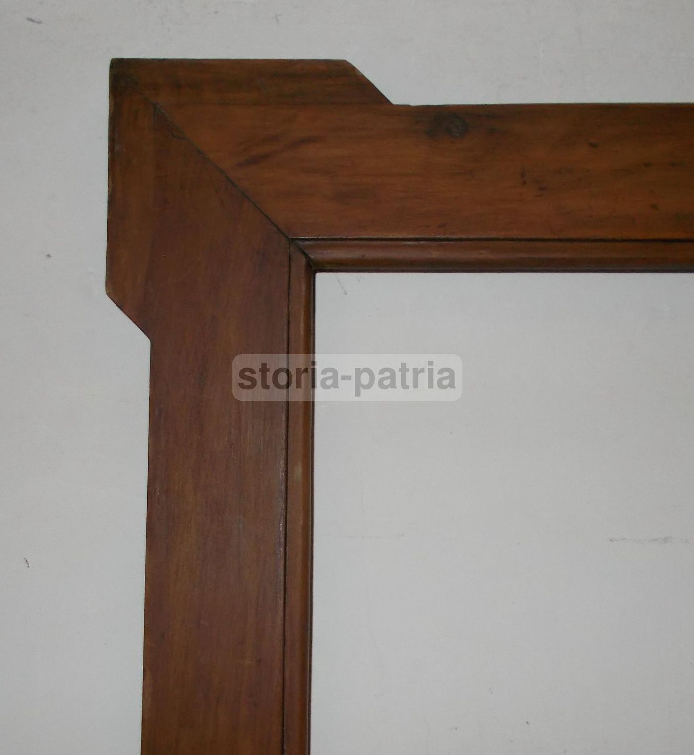 Antica Cornice In Legno Noce, Fine '800 Primi '900, Cm 52x40