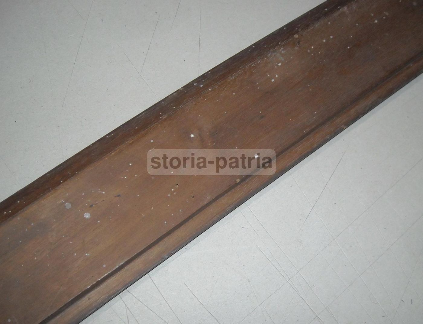 Cornice Antica In Legno Naturale Fine '800 Inizio '900
