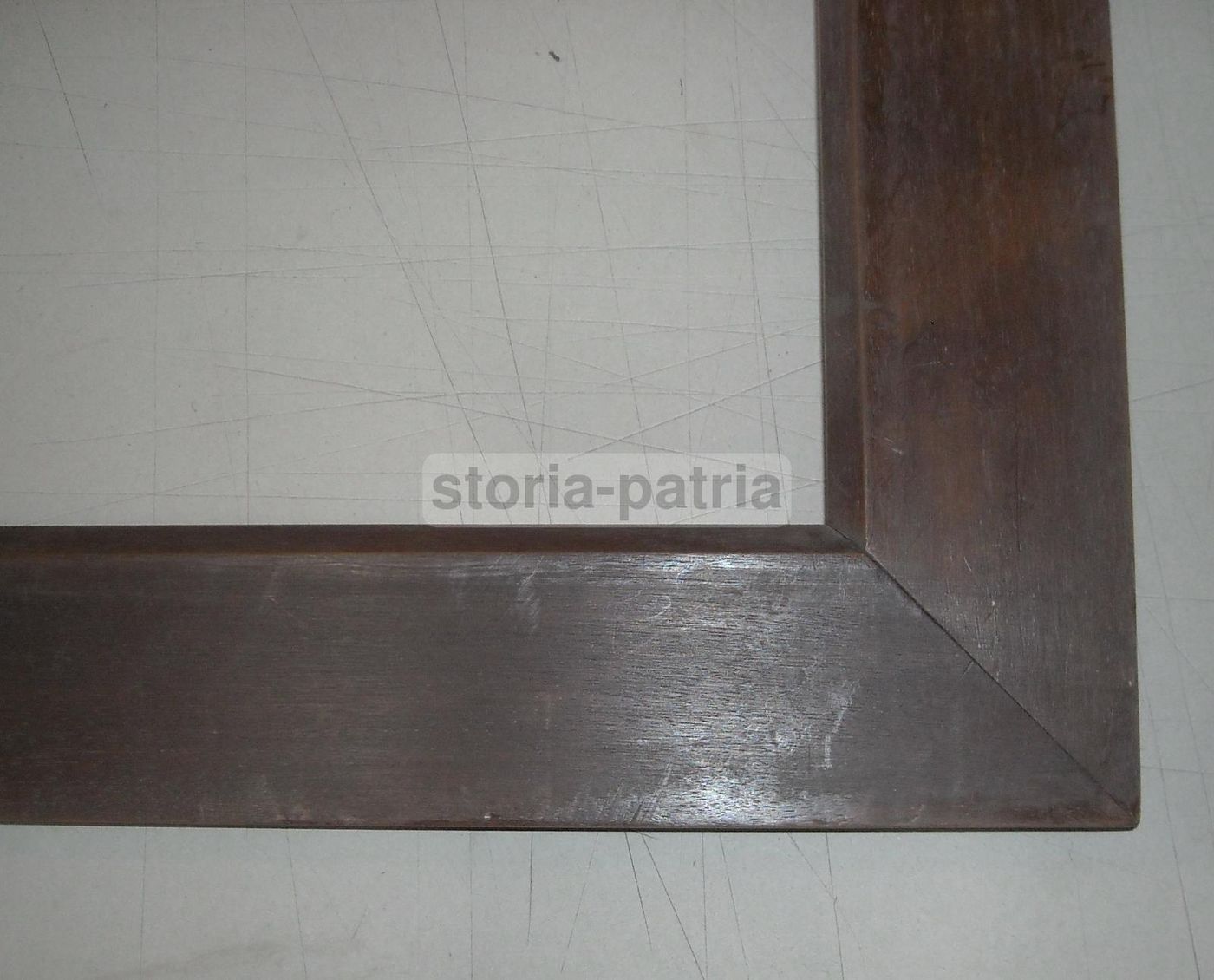 Cornice Antica In Legno Naturale Fine '800 Inizio '900
