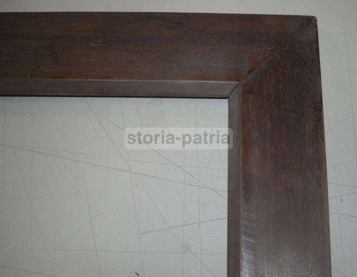 Cornice Antica In Legno Naturale Fine '800 Inizio '900