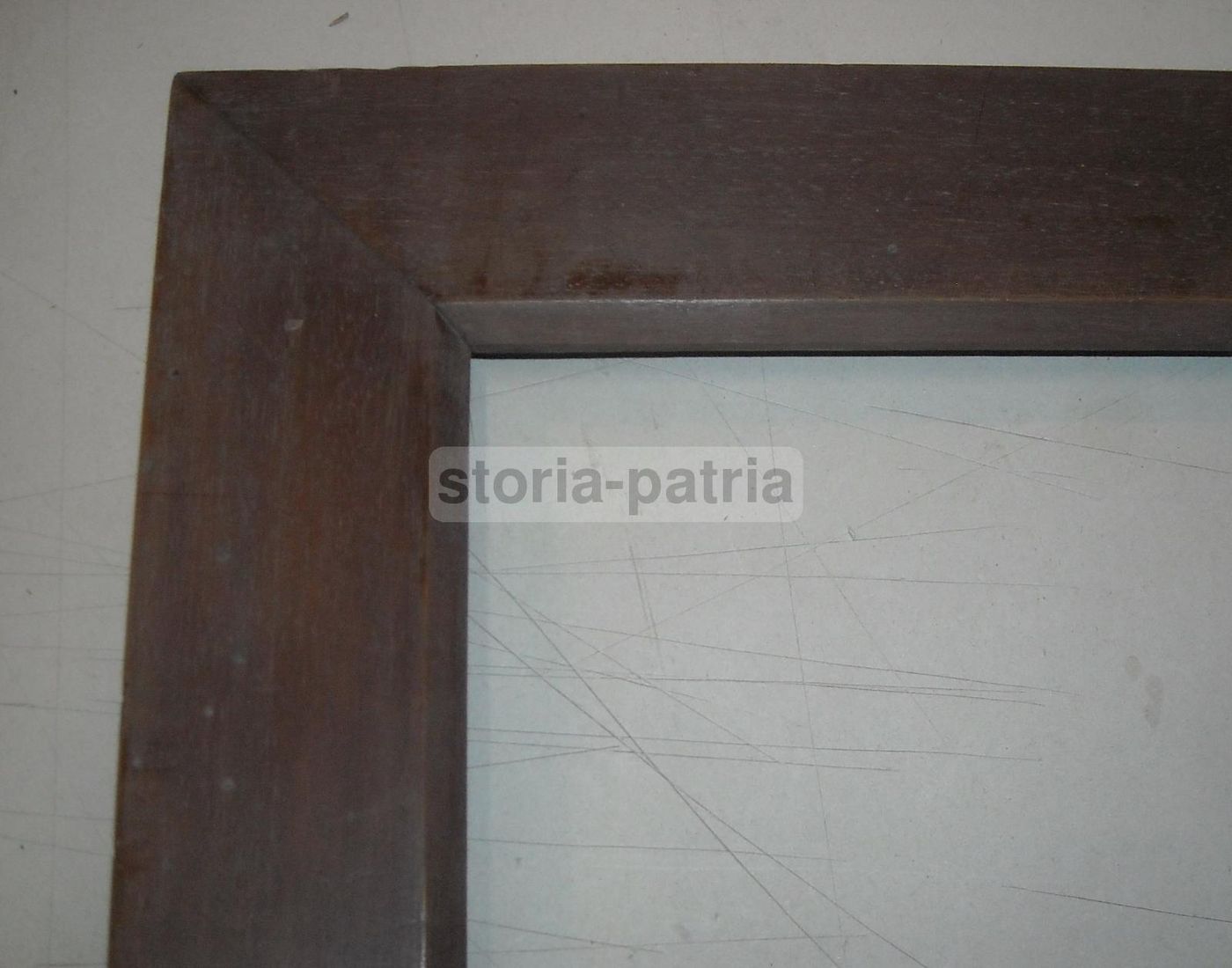 Cornice Antica In Legno Naturale Fine '800 Inizio '900