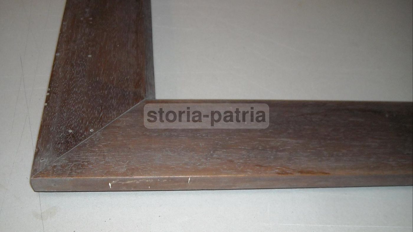 Cornice Antica In Legno Naturale Fine '800 Inizio '900