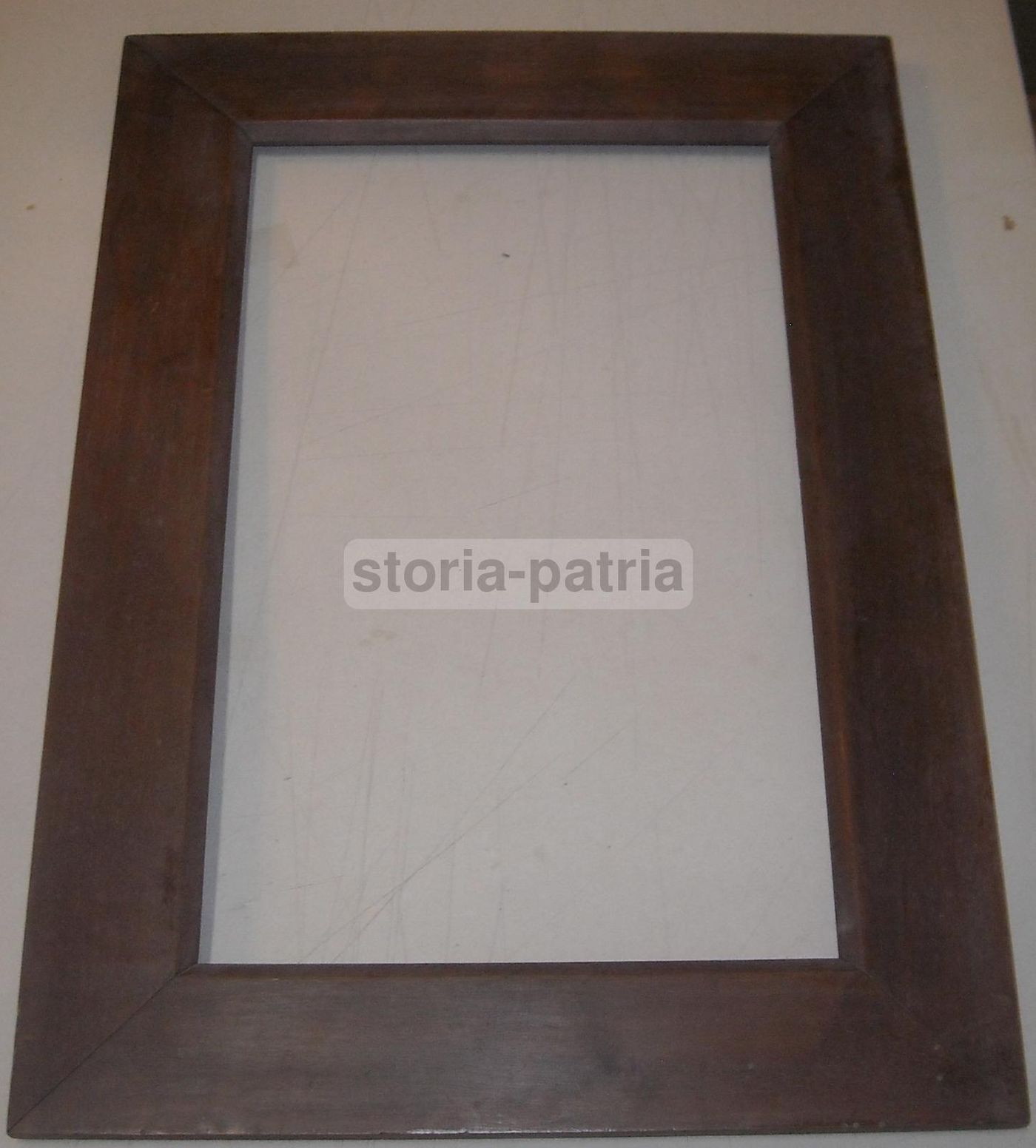 Cornice Antica In Legno Naturale Fine '800 Inizio '900