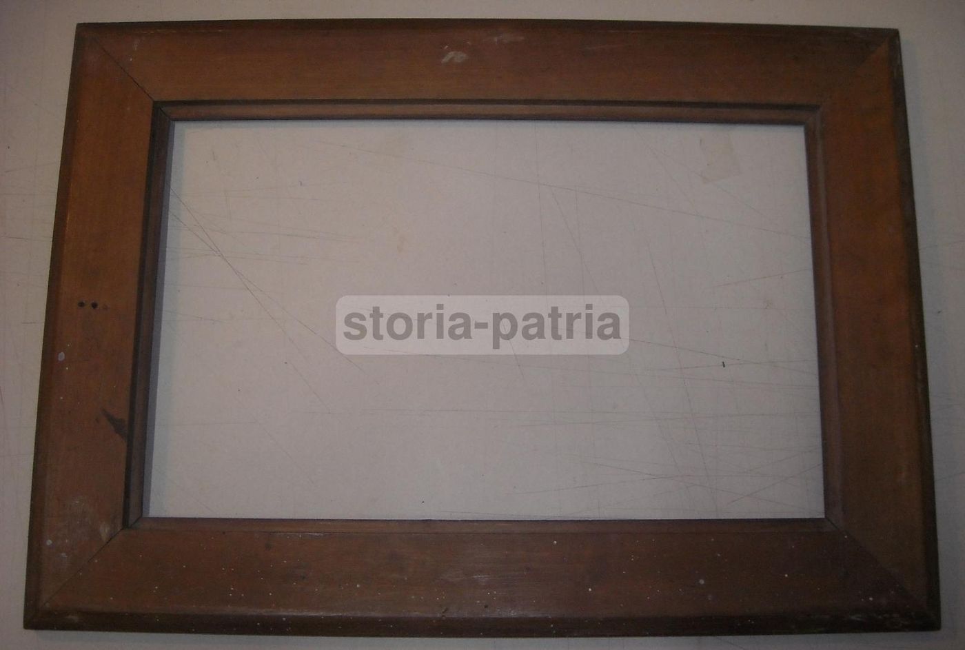 Cornice Antica In Legno Naturale Fine '800 Inizio '900