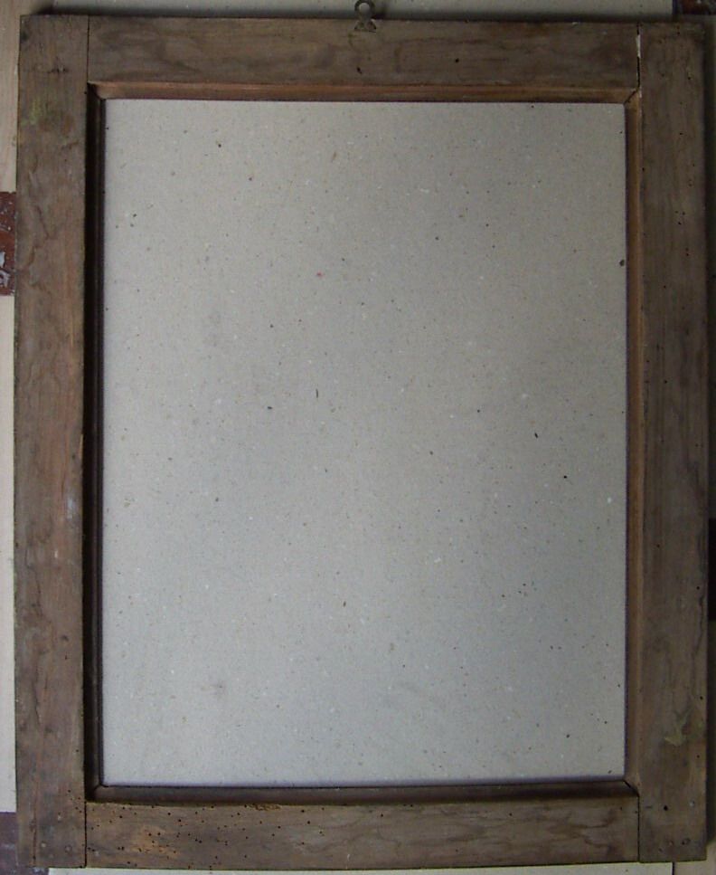Antica Cornice In Noce Massello, XIX Secolo
