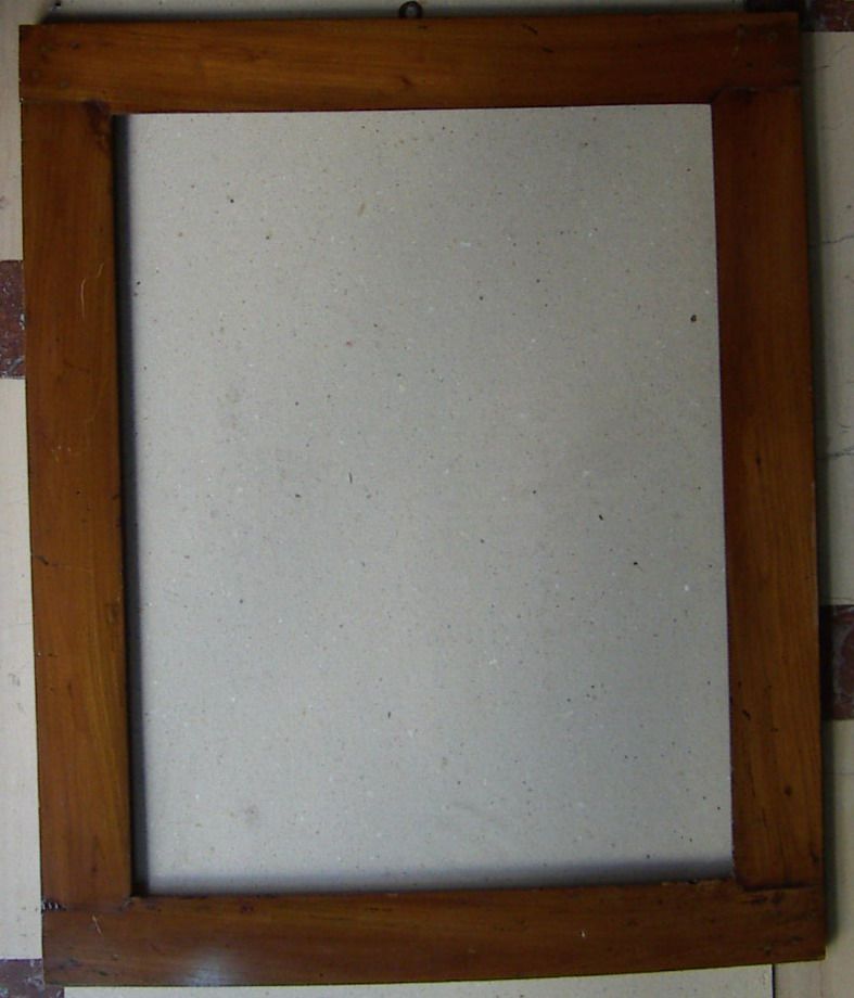 Antica Cornice In Noce Massello, XIX Secolo