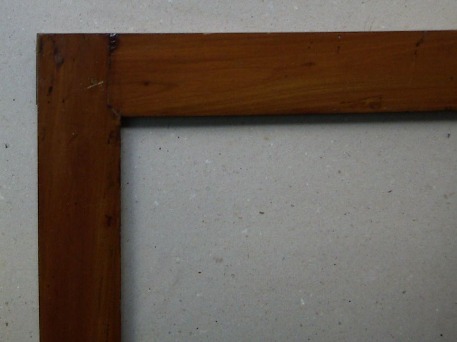 Antica Cornice In Noce Massello, XIX Secolo