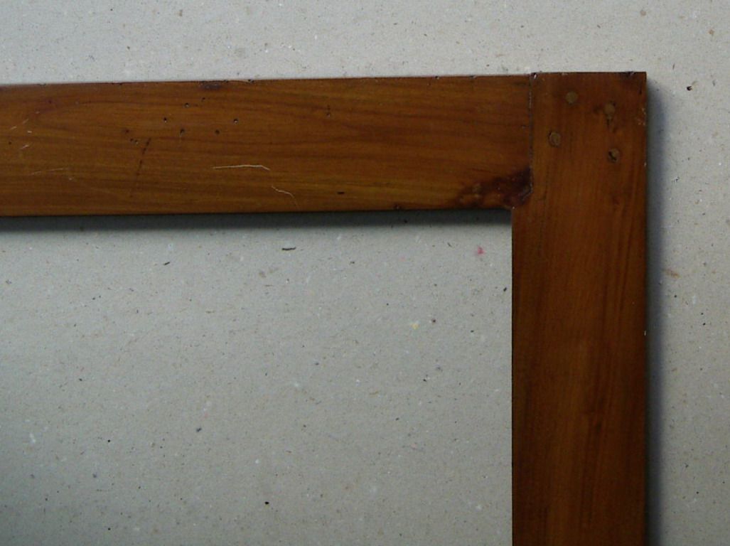Antica Cornice In Noce Massello, XIX Secolo