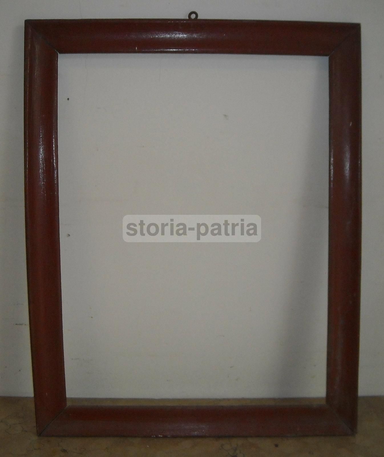 Antica Cornice In Legno Massiccio, XIX Secolo