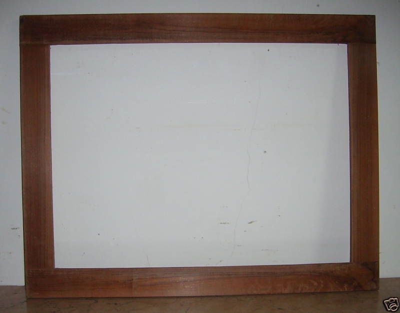 Antica Cornice In Legno Di Noce, Fine XIX   Inizio XX Secolo