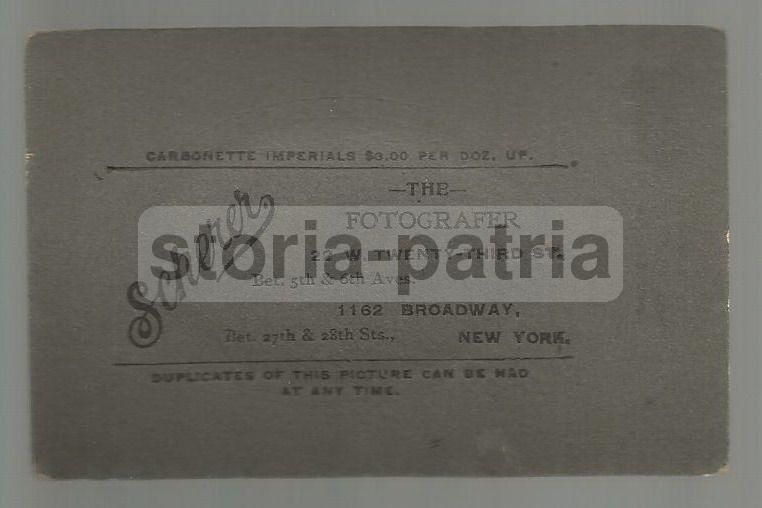 Antica Fotografia Scherer New York Inizio '900 Originale Broadway