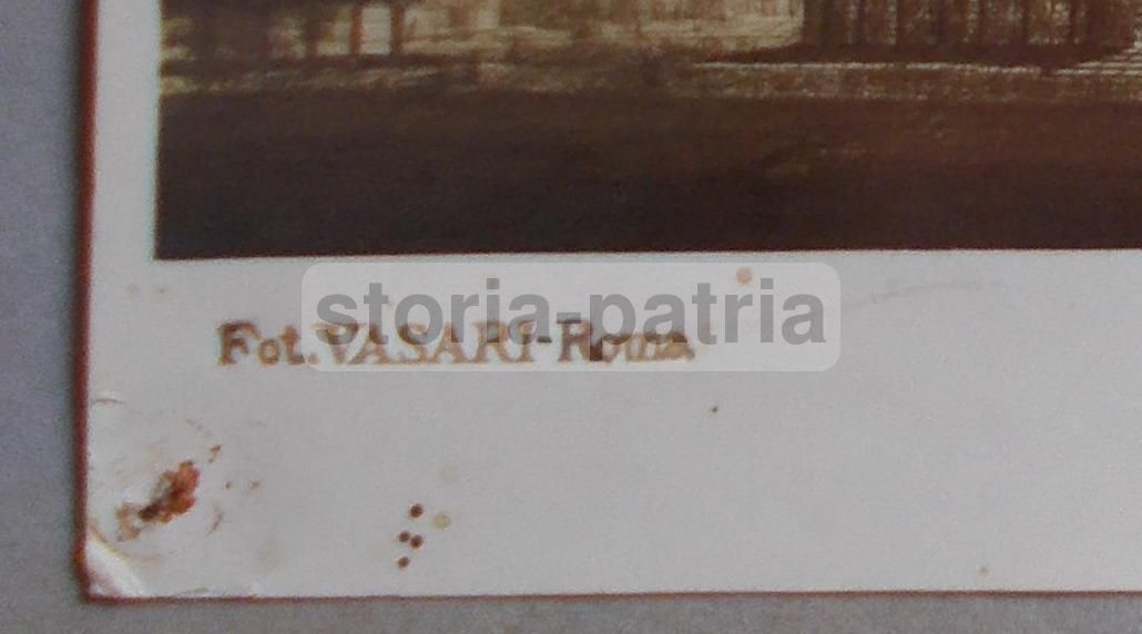 Fotografia Antica Vasari Roma, Veduta Architettonica Monumentale