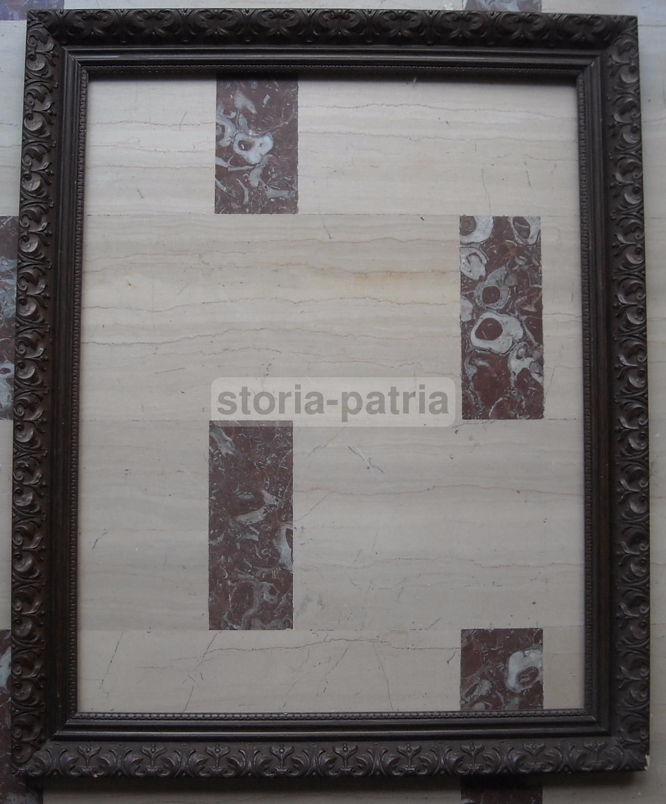 Cornice Antica Liberty Fine '800 Primo '900 In Legno E Pastiglia