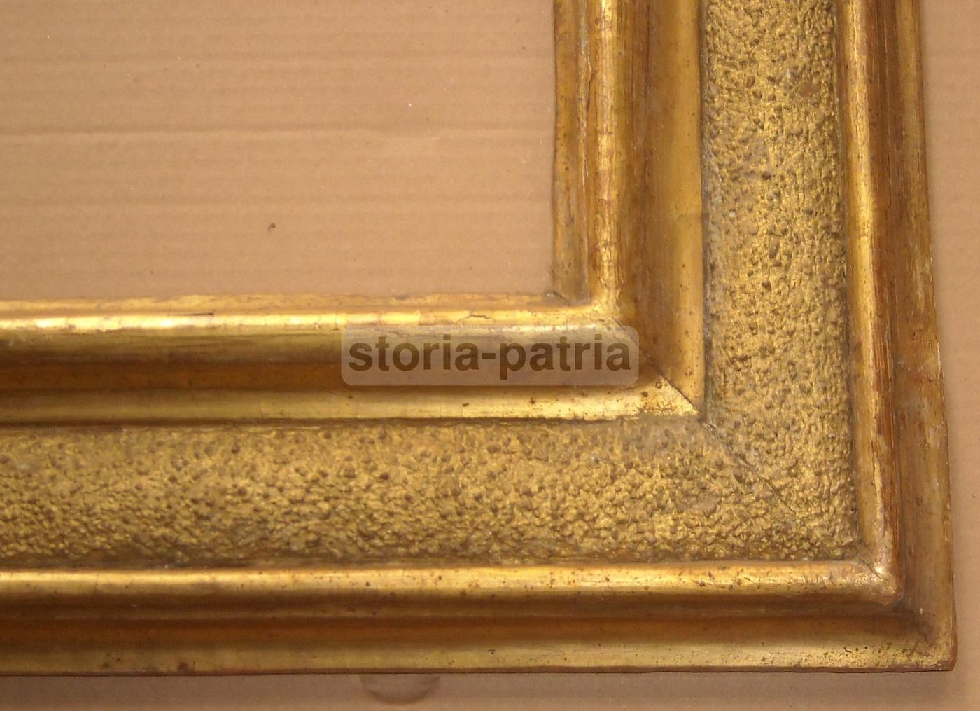 Antica Cornice In Legno Dorato E Decorato, XVIII Secolo, Venezia
