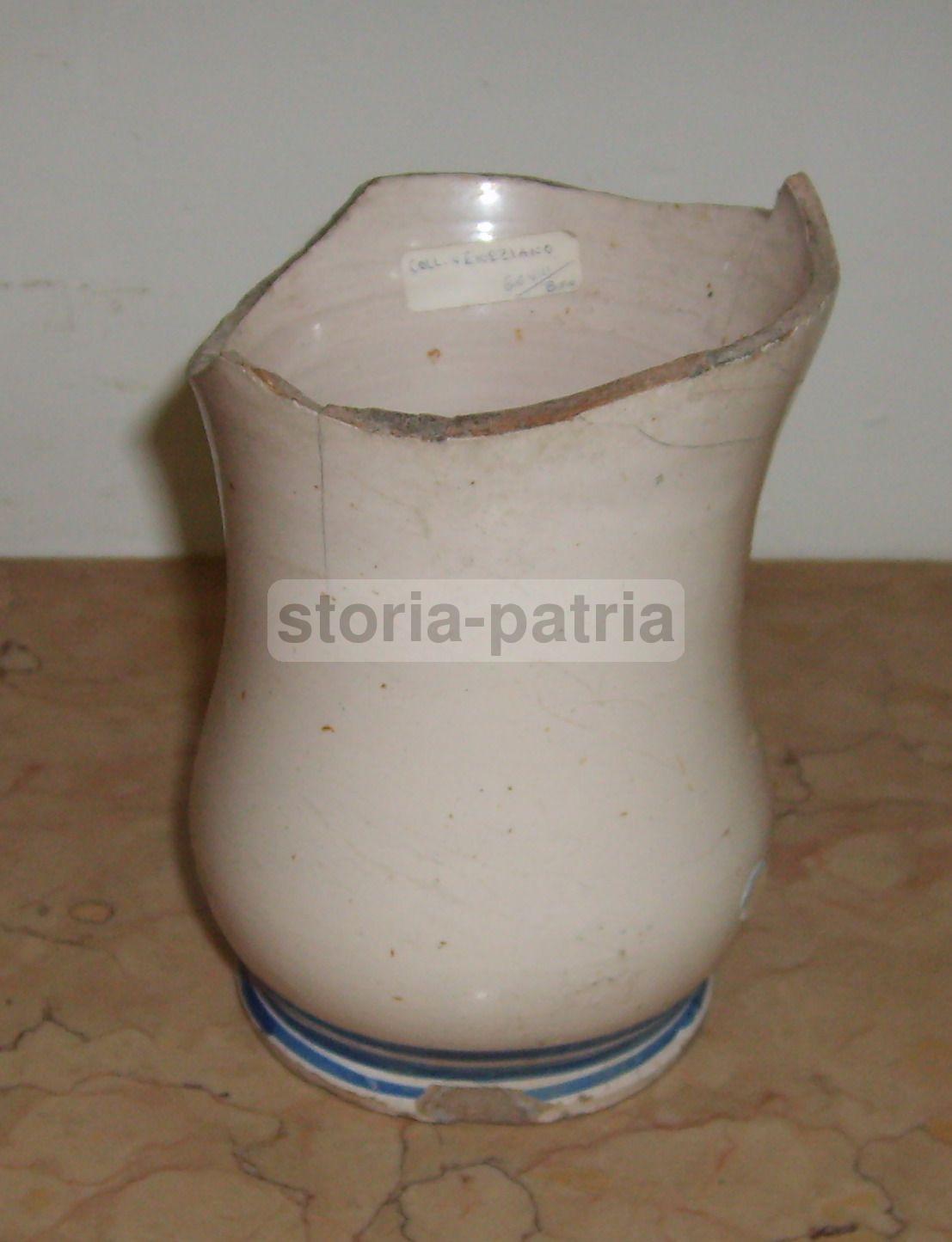 Albarello In Maiolica Napoletana, Vaso Da Farmacia, Circa 1740