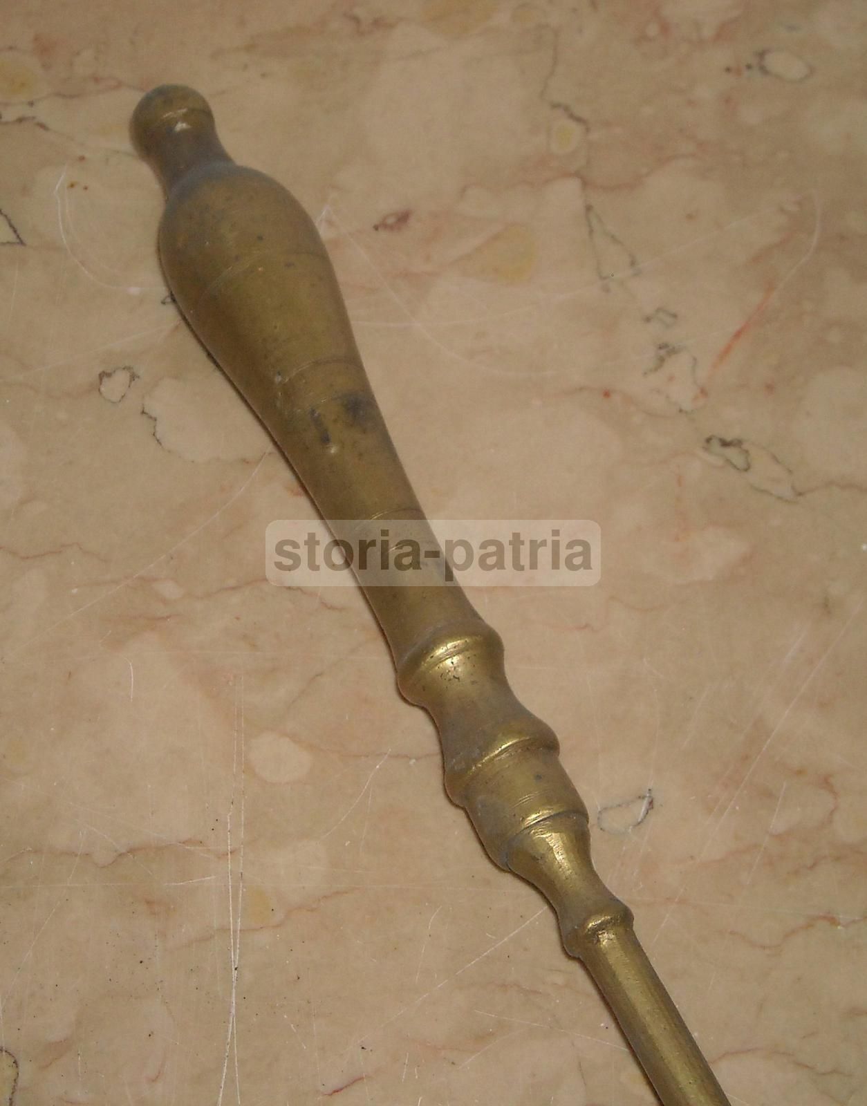 Antica Paletta Per Braciere In Ottone, Fine XIX   Inizio XX Secolo