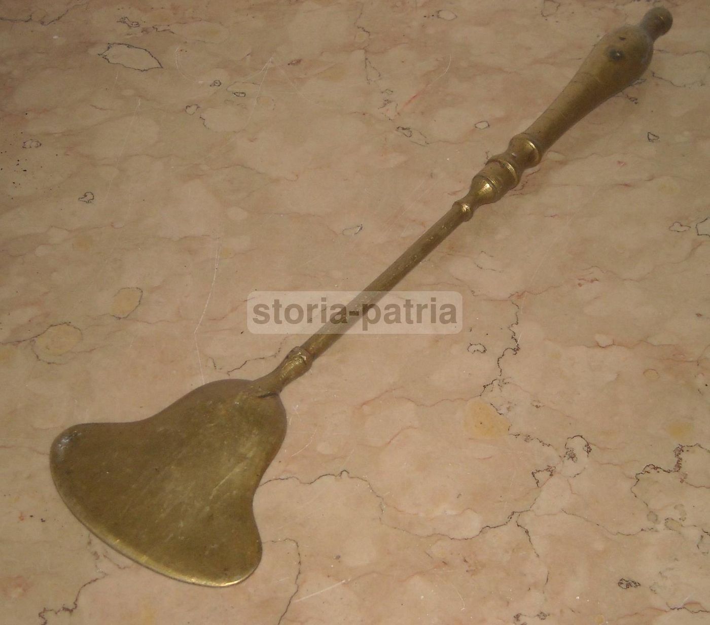 Antica Paletta Per Braciere In Ottone, Fine XIX   Inizio XX Secolo