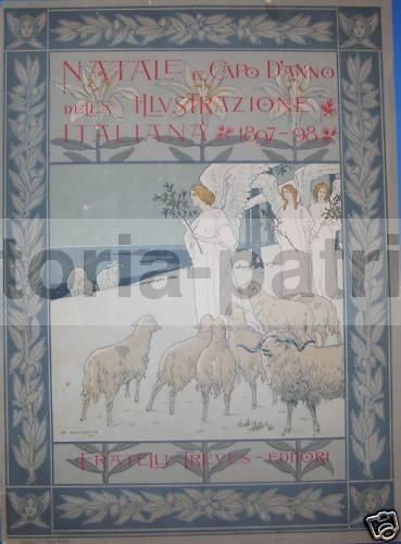 Pubblicità Antica Mutual Life Assicurazioni Con Beltrame 1897