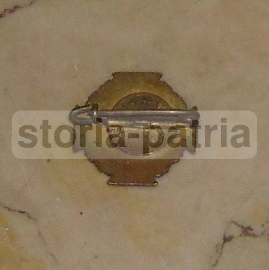 Spilla Antica K.V.B.B. Croce Rossa Smalti Colorati Anni '30