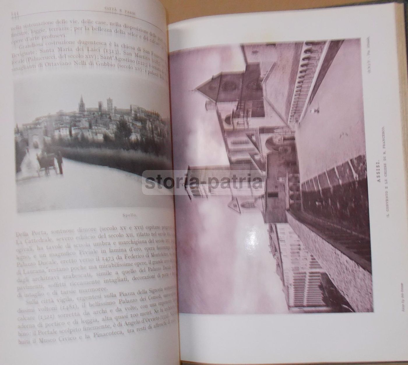 L'Umbria Di Giuseppe Angelini Rota, UTET 1925: Storia E Arte Locale