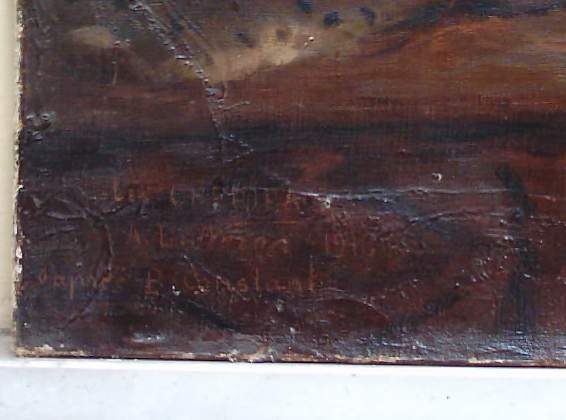 Dipinto Orientalista "Les Cherifas"   Harem, 1916, Olio Su Tela, 81x116 Cm