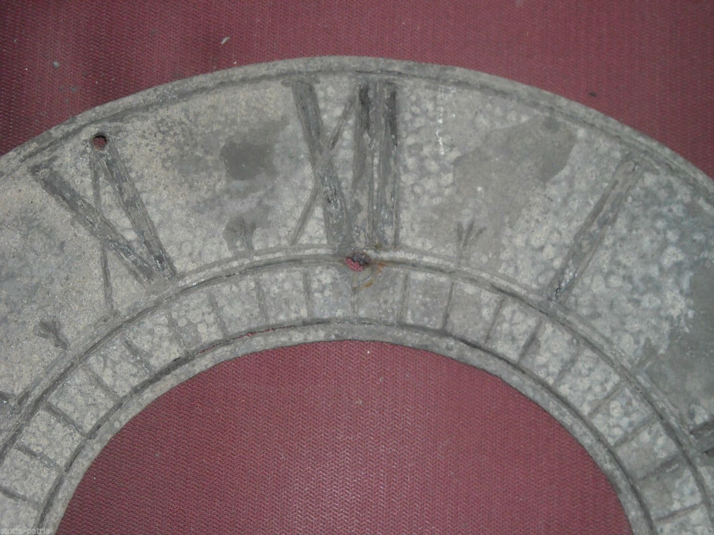 Quadrante Antico Per Orologio Da Parete O Lanterna (metà XVIII Secolo)