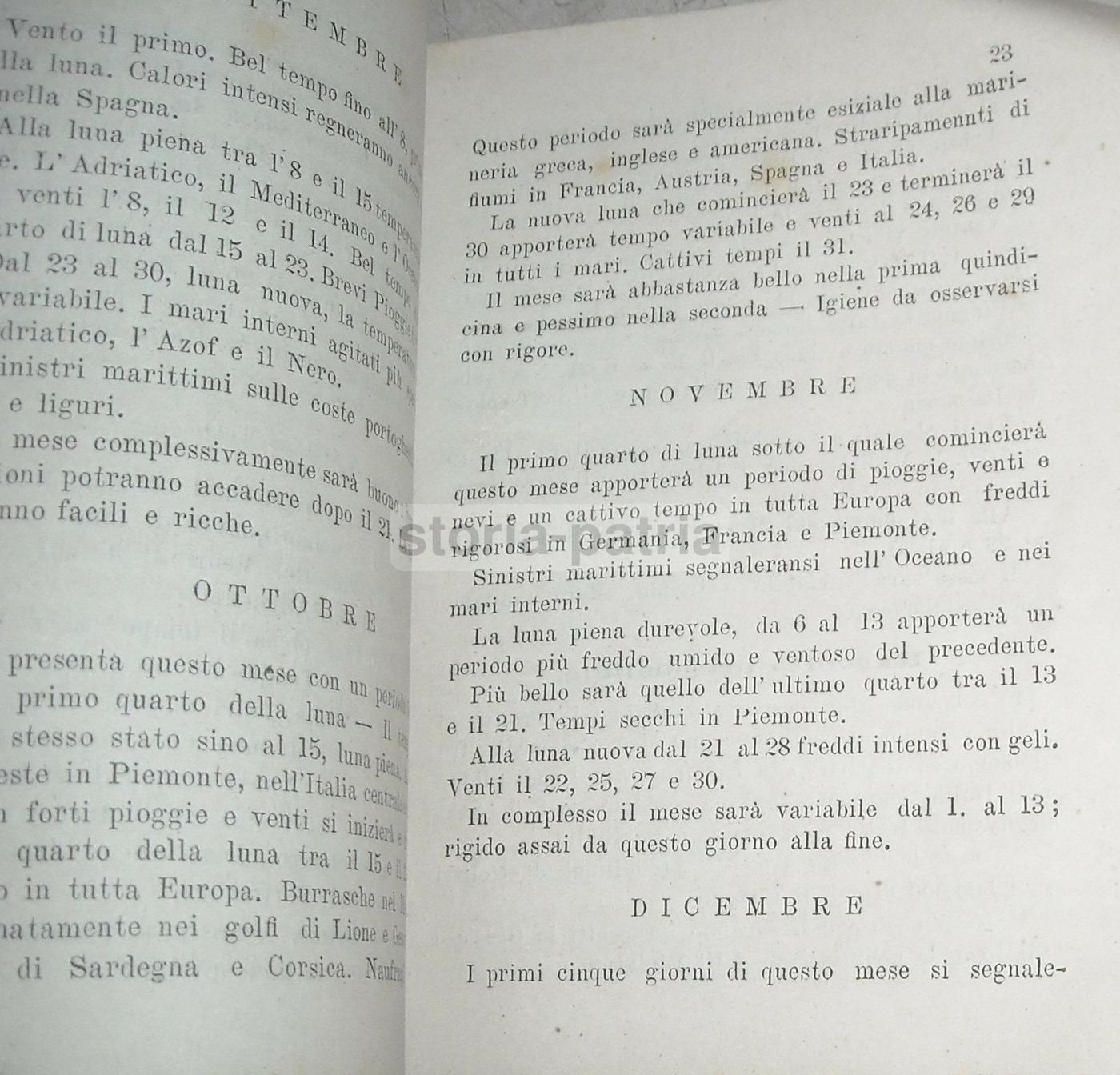 Almanacco Delle Predizioni Pel 1881 Per L'Abate Di Valpurga (Genova, 1880)
