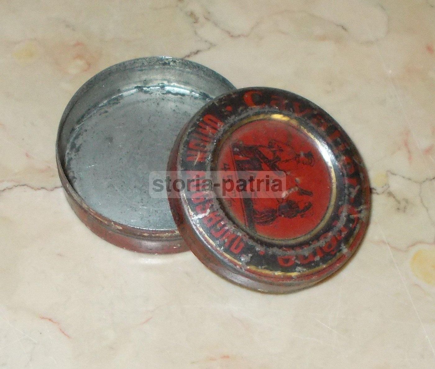 Astuccio Pubblicitario Crema Cavalier Augsburg, Anni '20 '30