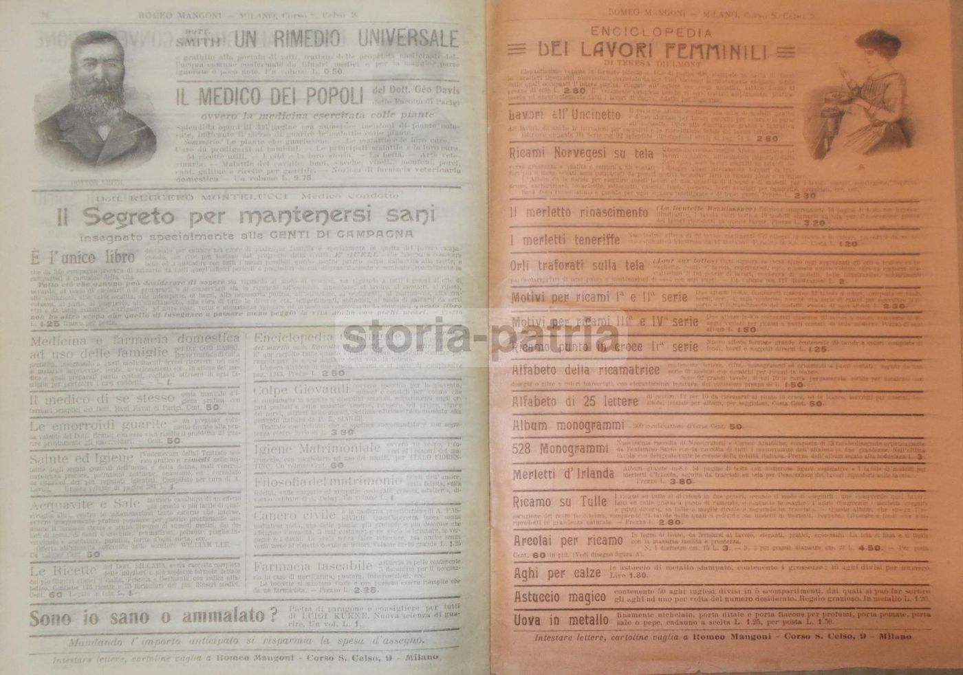 Catalogo Il Commercio Illustrato 1910 Strumenti Musicali Milano