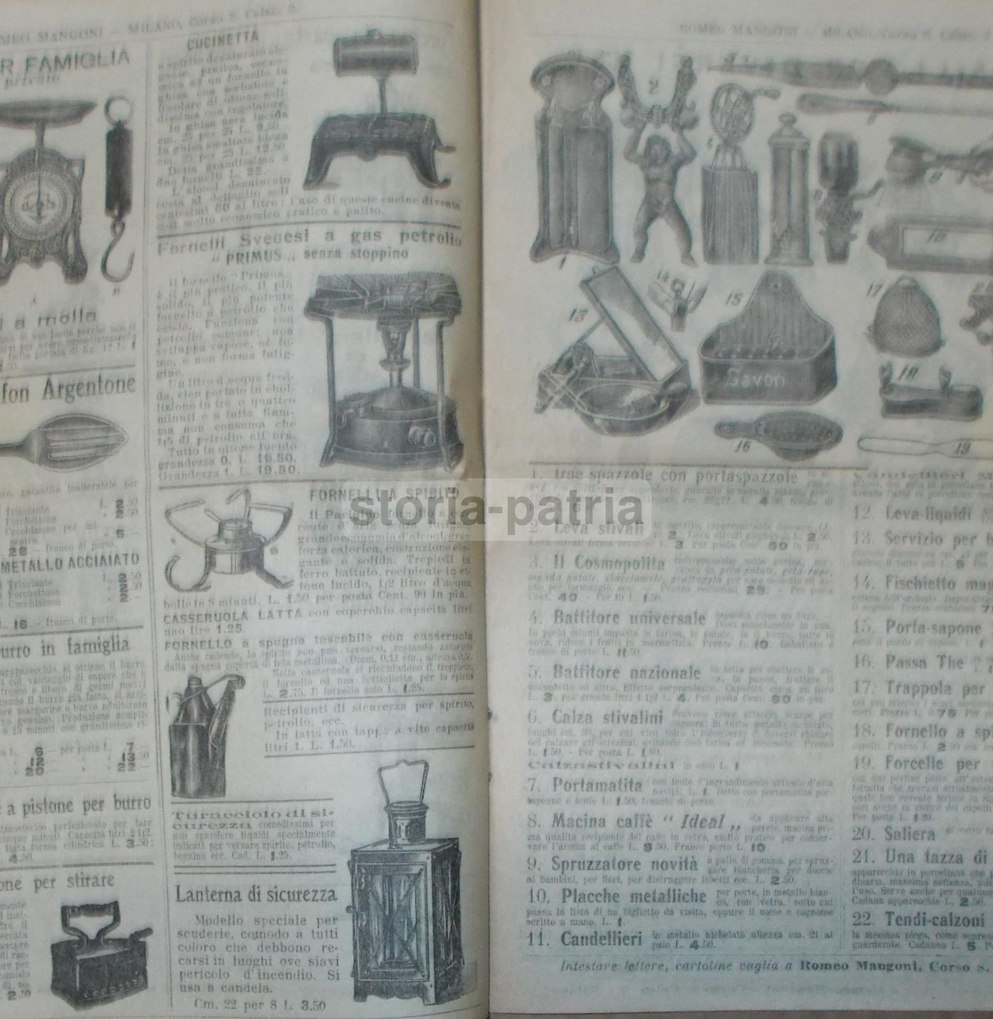 Catalogo Il Commercio Illustrato 1910 Strumenti Musicali Milano