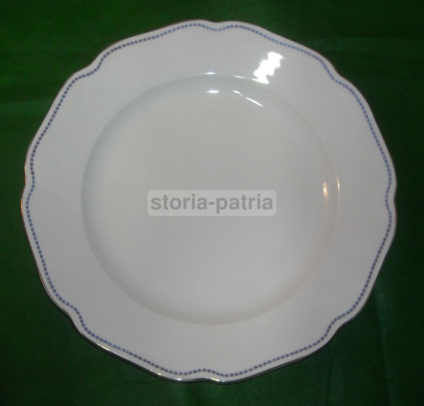 Piatto Vassoio Antico Richard Ginori Porcellana Dorata 800