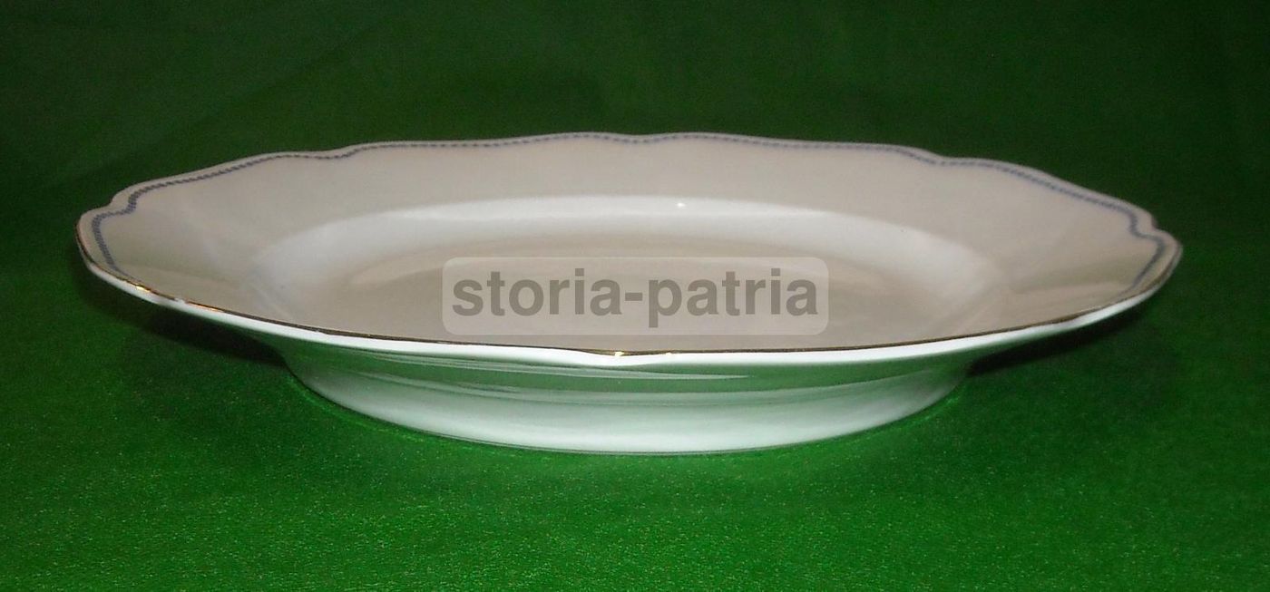 Piatto Vassoio Antico Richard Ginori Porcellana Dorata 800