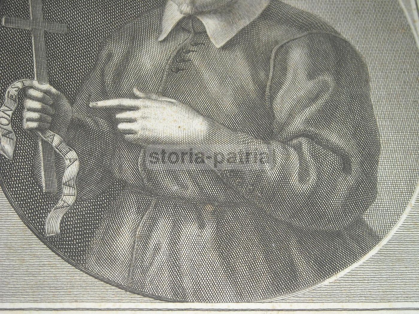 Incisione Antica Francesco Cerretani, Congregazione Filippo Neri
