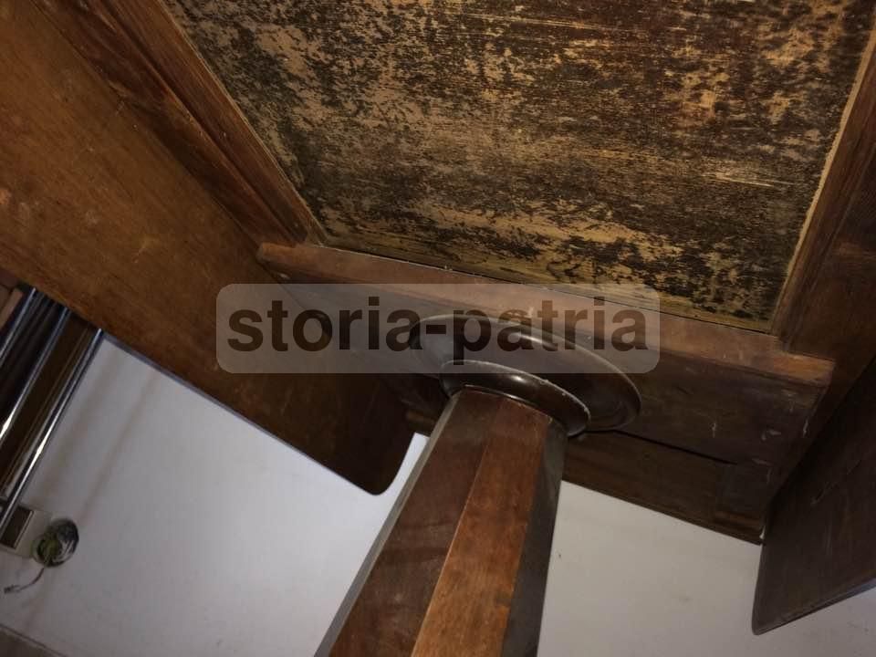 Tavolo Antico Con Alette In Mogano, Epoca Luigi Filippo, XIX Secolo